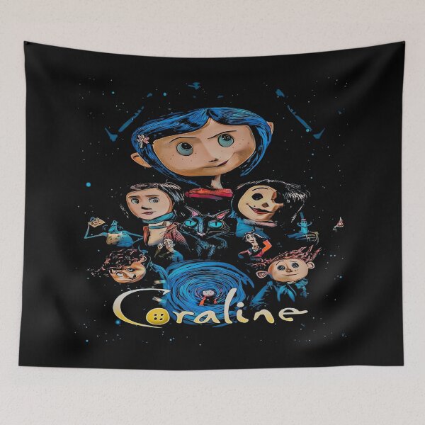 Item preview, Coraline Moon Tree Dark Fantasy Movie Art designed and sold by QuirkNestArt.