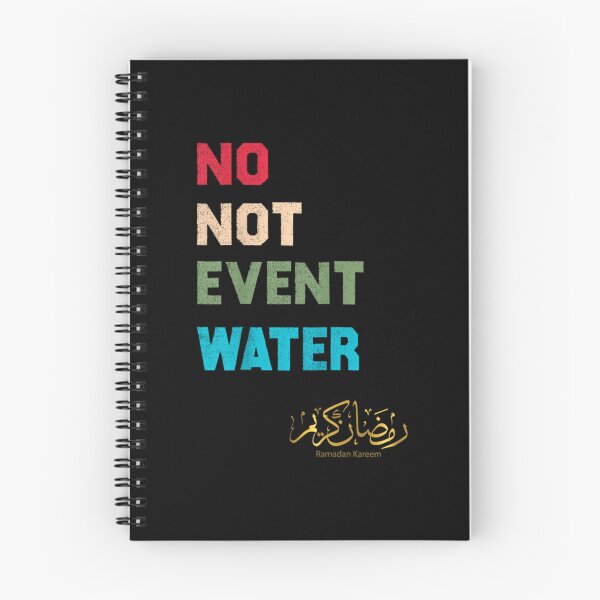 Item preview, No Not Even Water Fasting Muslim 2022 Ramadan Kareem designed and sold by Jansdtiftsowich.