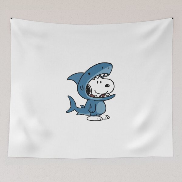 Item preview, Funny Snoopy Shark Costume Peanuts Cartoon Graphic designed and sold by ZWITABLDIYA.