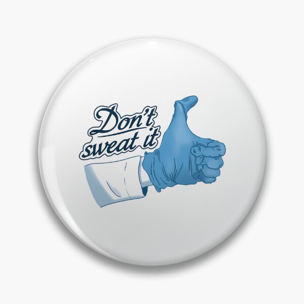 Item preview, Dont Sweat It (Blue) designed and sold by gulouonneyi.