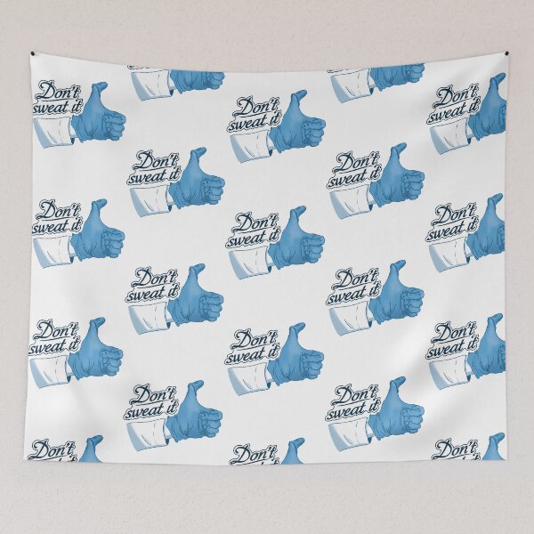 Item preview, Dont Sweat It (Blue) designed and sold by gulouonneyi.