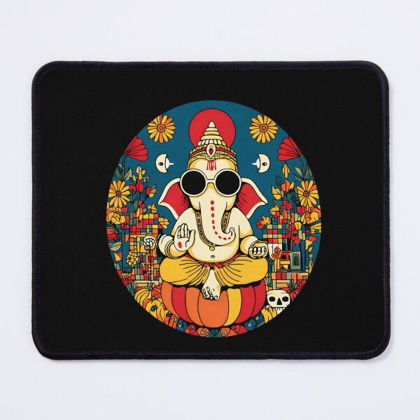 Item preview, Cool Elephant Halloween Blue Halo Blessing Pumpkin Pop Art designed and sold by PANNARUK THAILAND.