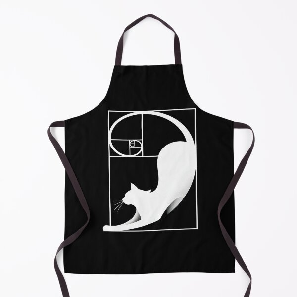Item preview, Cat Fibonacci Spiral Sacred Geometry Ratio designed and sold by MissAshtyn.