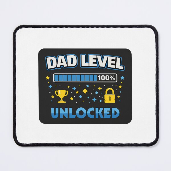 Item preview, Dad Level Unlocked designed and sold by Kristytryusring.