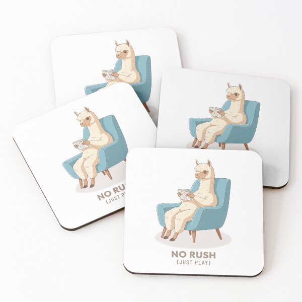 Item preview, Alpaca Playing Video Games Retro Aesthetic designed and sold by COZY VINTAGE animal.