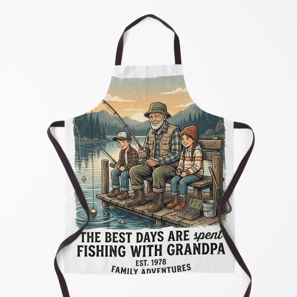 Item preview, Grandpa's Fishing Crew – Family Fishing Adventure designed and sold by meghnad.