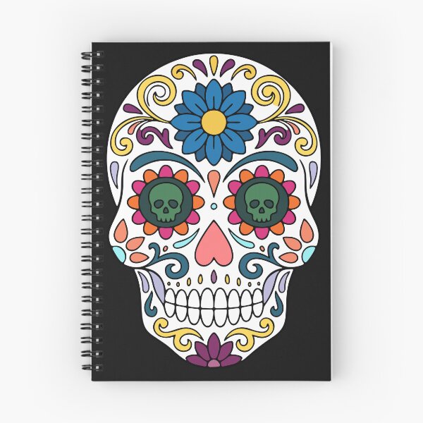 Item preview, Catrina Colorful Sugar Skull Illustration designed and sold by  Ojo de Lilith.
