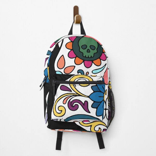 Item preview, Catrina Colorful Sugar Skull Illustration designed and sold by  Ojo de Lilith.