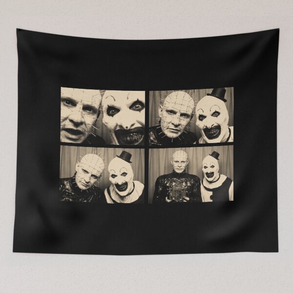 Item preview, Art The Clown & Pinhead Vintage Horror Photo Booth designed and sold by TrevionYoster.