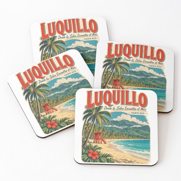 Item preview, Luquillo Beach Puerto Rico designed and sold by Past in Threads.
