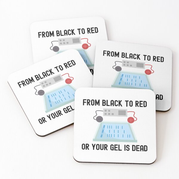Item preview, From Black To Red Or Your Gel Is Dead - Funny Laboratory Biotechnology Dna Molecular Biology Microbiology Western Blot Crispr Funny Laboratory Laboratory Technician designed and sold by gulouonneyi.