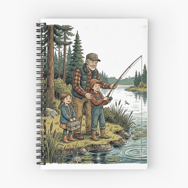 Item preview, Grandpa's Little Fishing Partners designed and sold by meghnad.