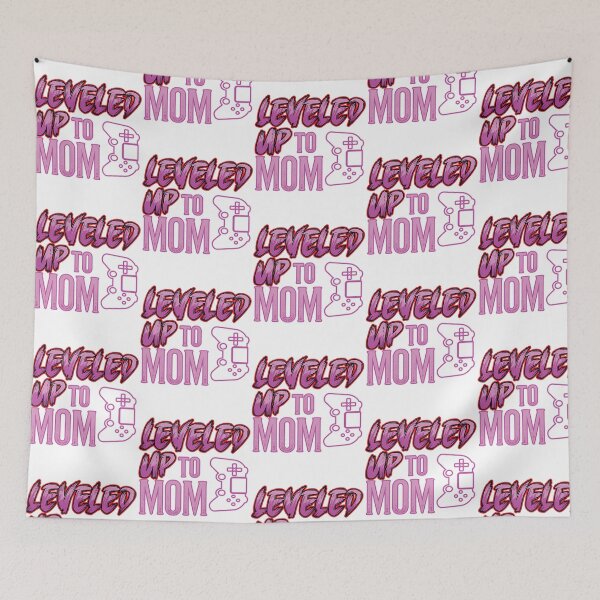 Item preview, Leveled Up To Mom designed and sold by Kristytryusring.
