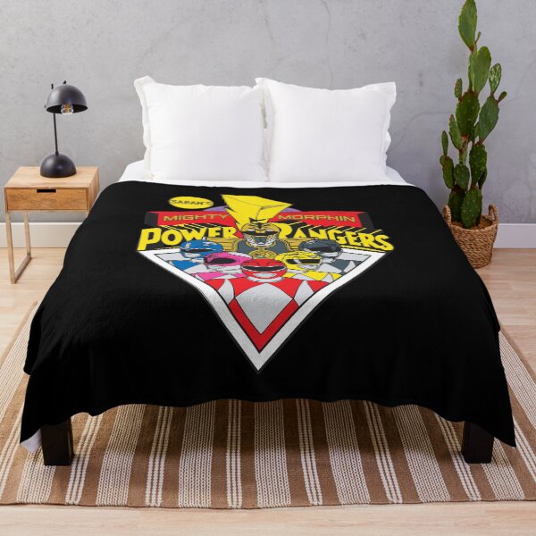 Item preview, Mighty Morphin Power Rangers Retro Logo Shield designed and sold by Katherynathsd.