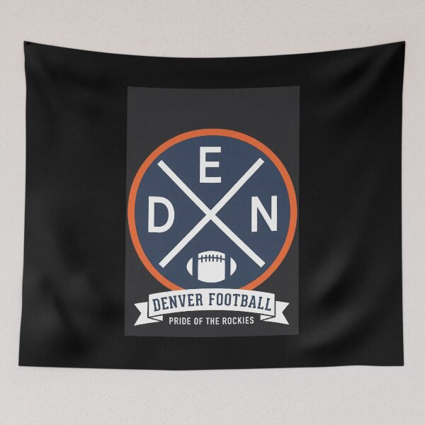 Item preview,  DEN Football Circle Graphic  designed and sold by Maximusarquardt.