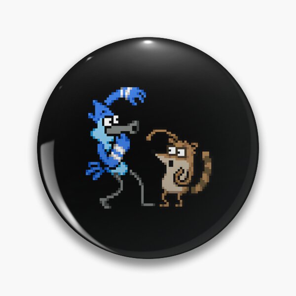 Item preview, REGULAR SHOW - PIXEL MORDECAI And RIGBY designed and sold by Ccucas.