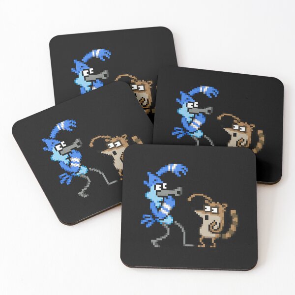 Item preview, REGULAR SHOW - PIXEL MORDECAI And RIGBY designed and sold by Ccucas.