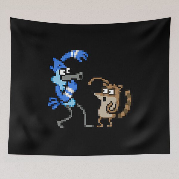 Item preview, REGULAR SHOW - PIXEL MORDECAI And RIGBY designed and sold by Ccucas.