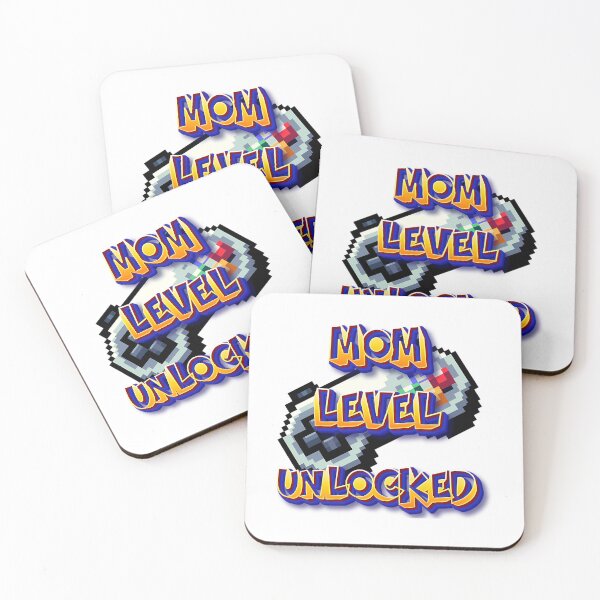 Item preview, Mom Level Unlocked  Funny Gamer Mom Design designed and sold by Kristytryusring.