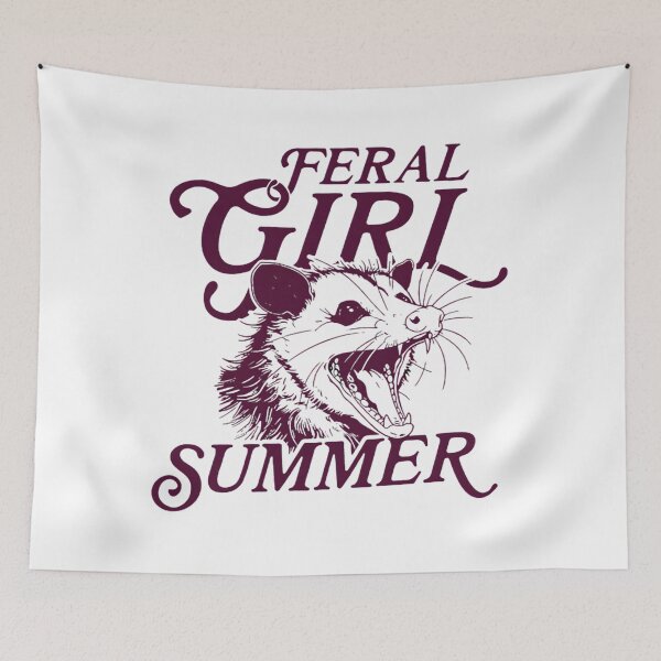 Item preview, Feral-Girl-Summer-Opossum designed and sold by MissAshtyn.