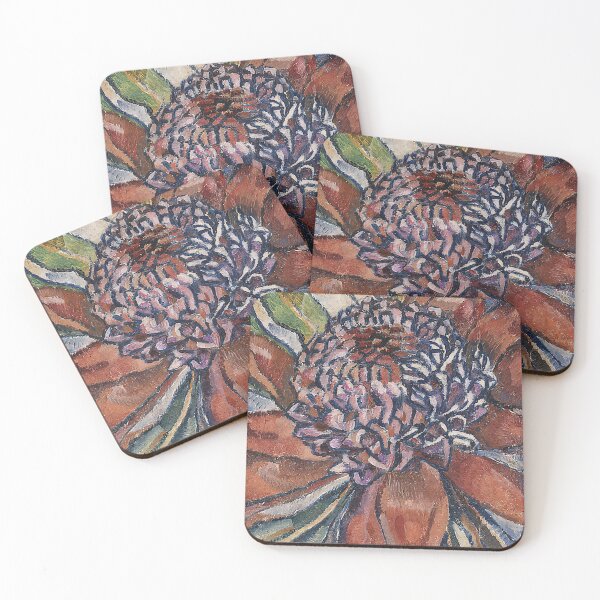 Item preview, Waratah - 1928 designed and sold by NeonCanvasDream.