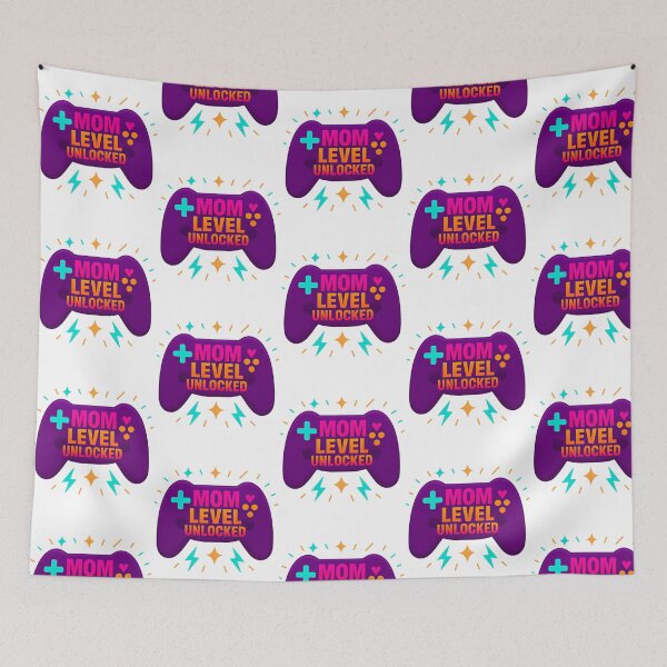 Item preview, Mom Level Unlocked  designed and sold by Kristytryusring.
