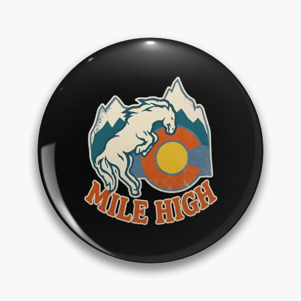 Item preview,  Mile High Horse Mountain Stamp designed and sold by Maximusarquardt.