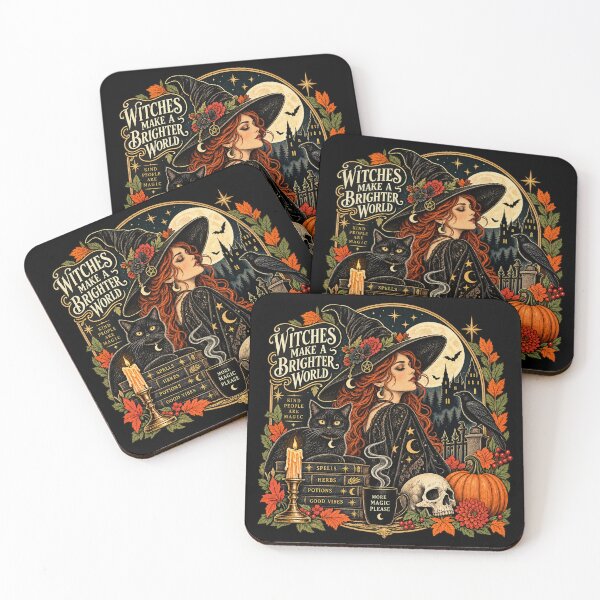 Item preview, Vintage Witch Halloween Moonlight Magic designed and sold by krustybel.