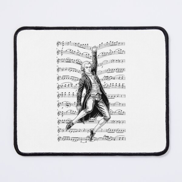 Item preview, Wolfgang Amadeus Mozart Composer Sheet Music Musician designed and sold by Artsy-sideofyou.