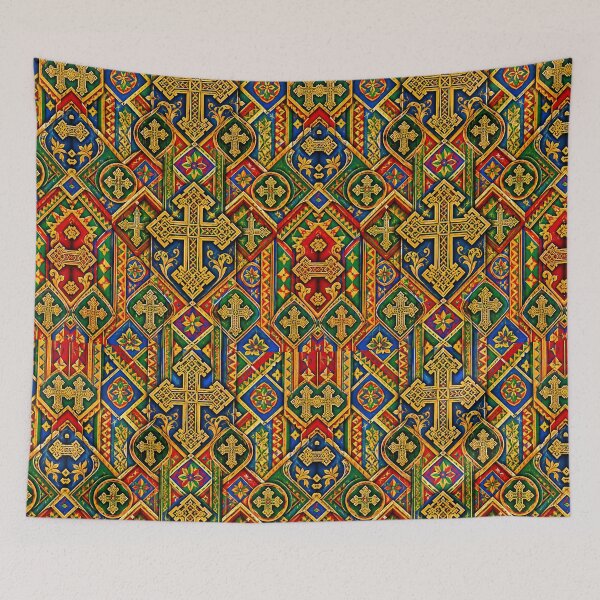 Item preview, Ethiopian Cross Fashion t-shirt designed and sold by Abelfashion.