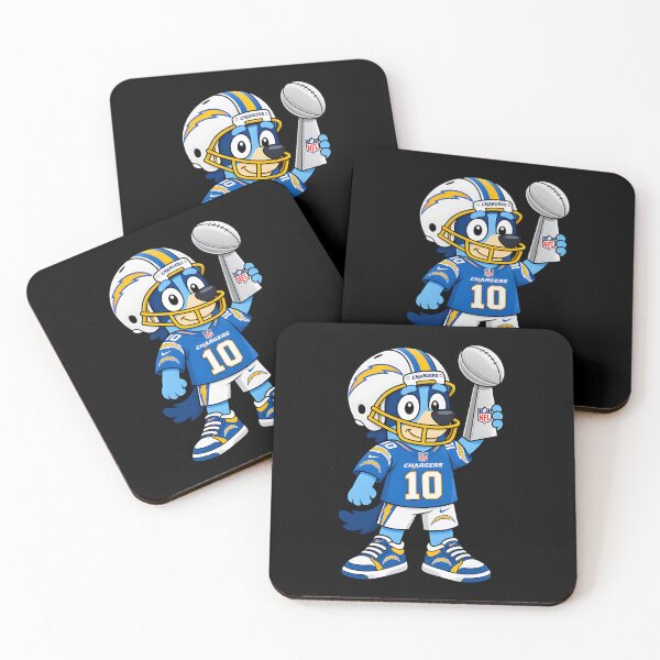 Item preview, Los Angeles Chargers NFL Bluey Championship Football designed and sold by Ccucas.