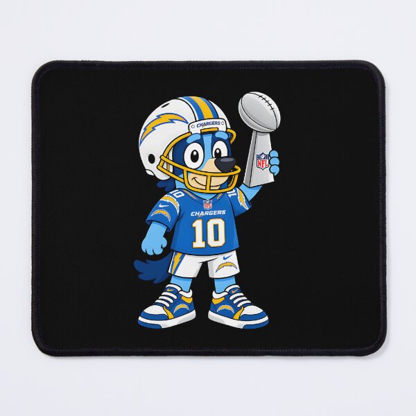 Item preview, Los Angeles Chargers NFL Bluey Championship Football designed and sold by Ccucas.