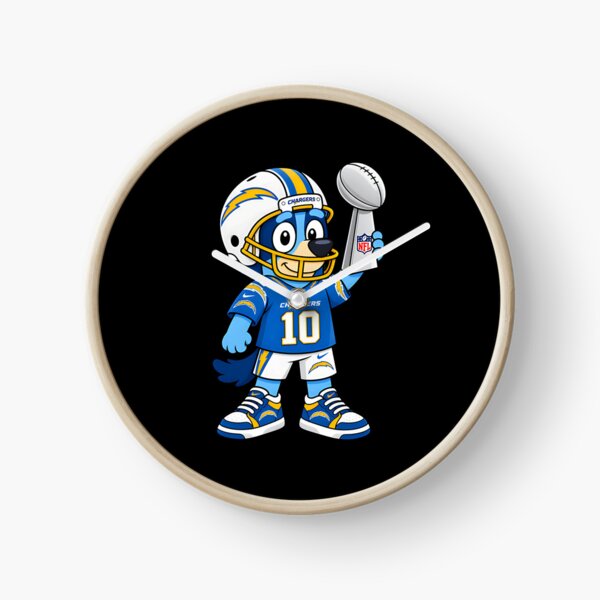 Item preview, Los Angeles Chargers NFL Bluey Championship Football designed and sold by Ccucas.