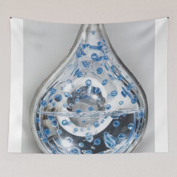 Item preview, Gota de aguya y aredobas azules - 1999 designed and sold by NeonCanvasDream.