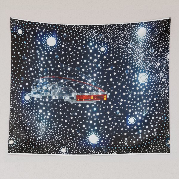 Item preview, Constellation and habitat of the hydrospatial city, - 1973 designed and sold by NeonCanvasDream.