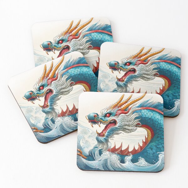 Item preview, Water Dragon No. Four designed and sold by Katherine Anne Michelle Minerva.