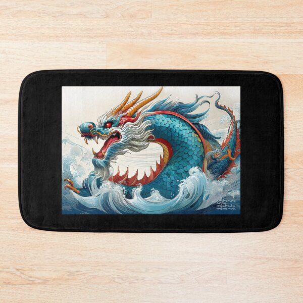 Item preview, Water Dragon No. Four designed and sold by Katherine Anne Michelle Minerva.