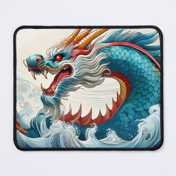 Item preview, Water Dragon No. Four designed and sold by Katherine Anne Michelle Minerva.