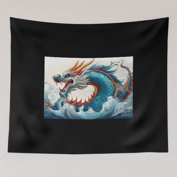 Item preview, Water Dragon No. Four designed and sold by Katherine Anne Michelle Minerva.