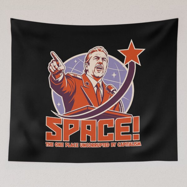 Item preview, Space Uncorrupted By Capitalism designed and sold by ConnorHides.