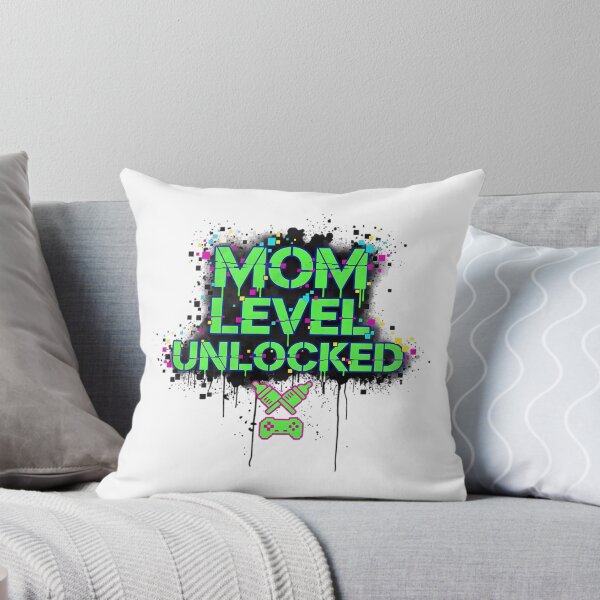 Item preview, Mom Level Unlocked Glitch designed and sold by Kristytryusring.