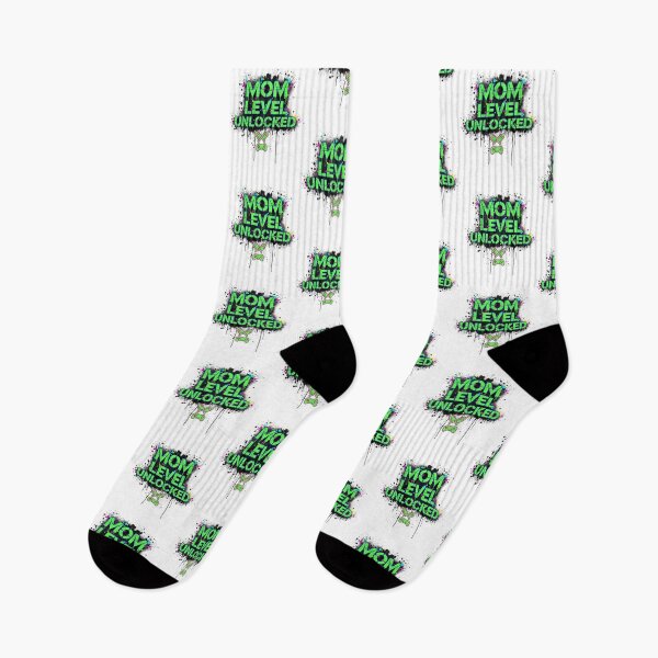 Item preview, Mom Level Unlocked Glitch designed and sold by Kristytryusring.