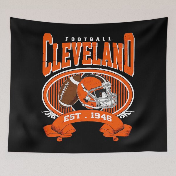 Item preview, Logotipo vintage del equipo de fútbol americano de Cleveland designed and sold by Ccucas.