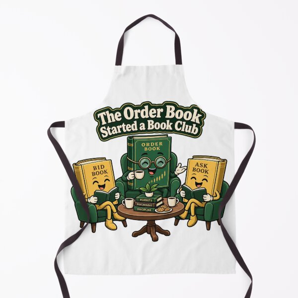 Item preview, Order Book Club Funny Trading Book Illustration designed and sold by Bikivuno.