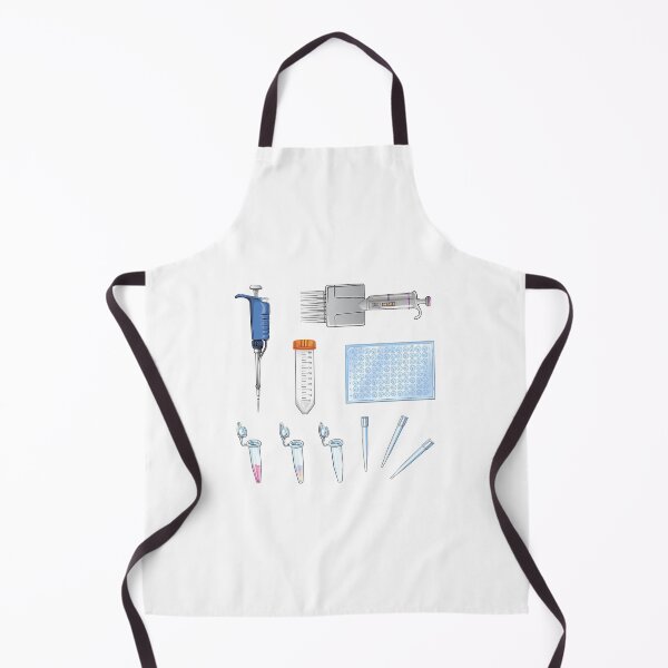 Item preview, Pcr Dna Electrophoresis Gel Sticker Set 2 - Pipette Multichannel Reaction Tubes Microplate Tips designed and sold by gulouonneyi.