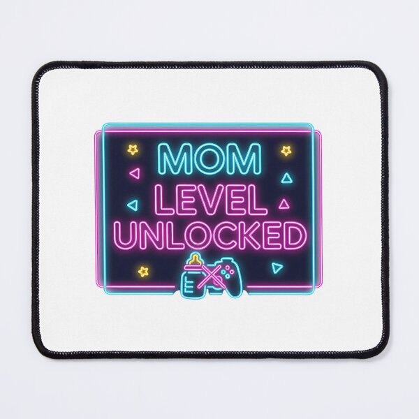 Item preview, Mom Level Unlocked Neon Sign designed and sold by Kristytryusring.