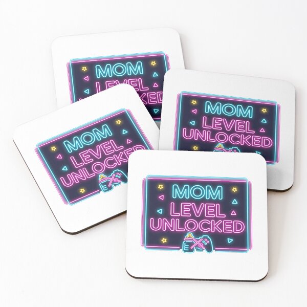 Item preview, Mom Level Unlocked Neon Sign designed and sold by Kristytryusring.