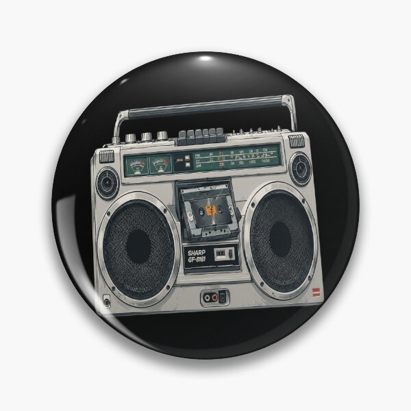 Item preview, Sharp Boombox Vintage designed and sold by DebellismyrArts.