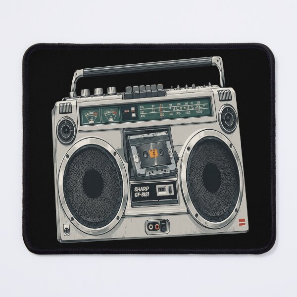 Item preview, Sharp Boombox Vintage designed and sold by DebellismyrArts.