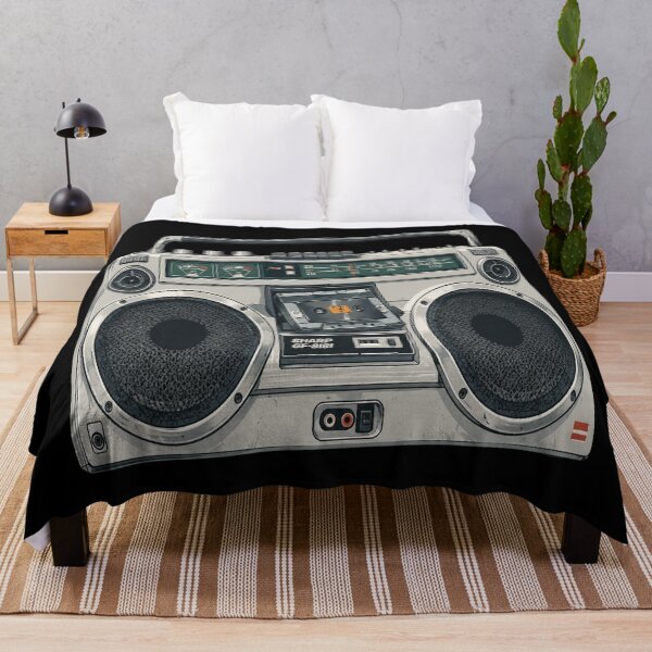 Item preview, Sharp Boombox Vintage designed and sold by DebellismyrArts.